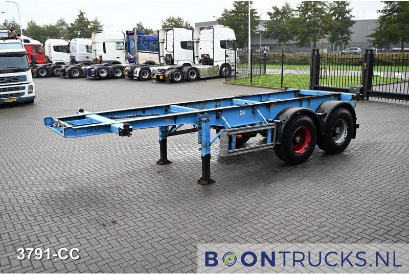 KOHLER CS 20/2 CHASSIS | 20ft * STEEL SUSPENSION * SAF / DRUM * 6x AVAILABLE - Container transporter/ Swap body semi-trailer: picture 5 KOHLER CS 20/2 CHASSIS | 20ft * STEEL SUSPENSION * SAF / DRUM * 6x AVAILABLE - Container transporter/ Swap body semi-trailer: picture 5