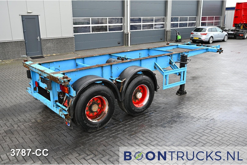 KOHLER CS 20/2 CHASSIS | 20ft * STEEL SUSPENSION * SAF / DRUM * 9x AVAILABLE - Container transporter/ Swap body semi-trailer: picture 1 KOHLER CS 20/2 CHASSIS | 20ft * STEEL SUSPENSION * SAF / DRUM * 9x AVAILABLE - Container transporter/ Swap body semi-trailer: picture 1