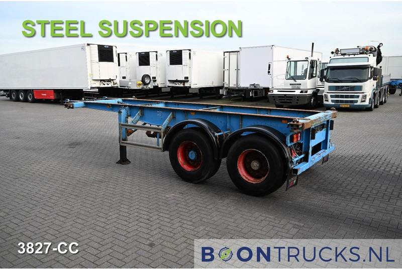 KOHLER CS 20/2 CHASSIS | 20ft * STEEL SUSPENSION * SAF / DRUM * 9x AVAILABLE - Container transporter/ Swap body semi-trailer: picture 2 KOHLER CS 20/2 CHASSIS | 20ft * STEEL SUSPENSION * SAF / DRUM * 9x AVAILABLE - Container transporter/ Swap body semi-trailer: picture 2