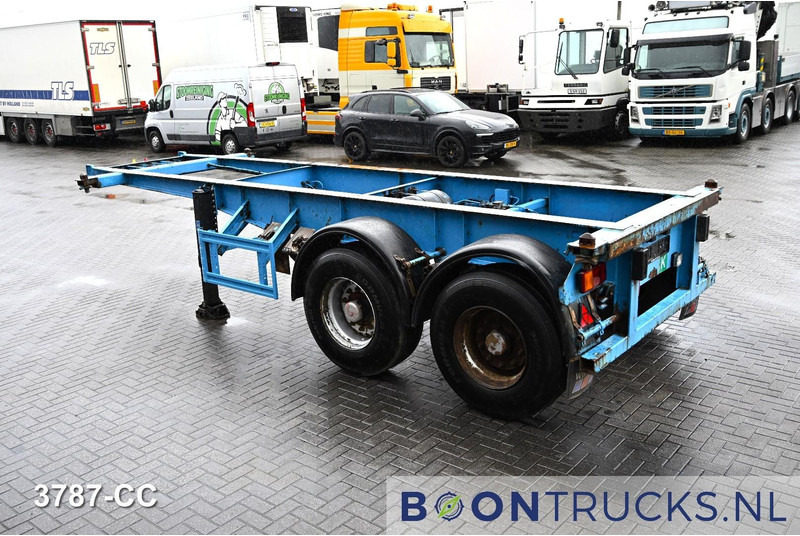 KOHLER CS 20/2 CHASSIS | 20ft * STEEL SUSPENSION * SAF / DRUM * 9x AVAILABLE - Container transporter/ Swap body semi-trailer: picture 2 KOHLER CS 20/2 CHASSIS | 20ft * STEEL SUSPENSION * SAF / DRUM * 9x AVAILABLE - Container transporter/ Swap body semi-trailer: picture 2