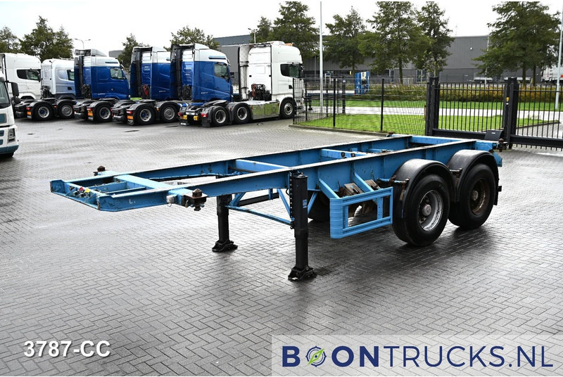 KOHLER CS 20/2 CHASSIS | 20ft * STEEL SUSPENSION * SAF / DRUM * 9x AVAILABLE - Container transporter/ Swap body semi-trailer: picture 4 KOHLER CS 20/2 CHASSIS | 20ft * STEEL SUSPENSION * SAF / DRUM * 9x AVAILABLE - Container transporter/ Swap body semi-trailer: picture 4