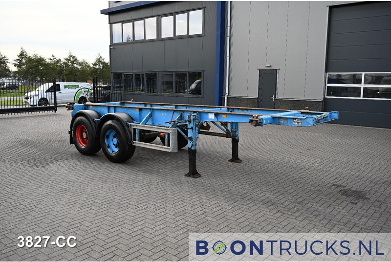 KOHLER CS 20/2 CHASSIS | 20ft * STEEL SUSPENSION * SAF / DRUM * 9x AVAILABLE - Container transporter/ Swap body semi-trailer: picture 3 KOHLER CS 20/2 CHASSIS | 20ft * STEEL SUSPENSION * SAF / DRUM * 9x AVAILABLE - Container transporter/ Swap body semi-trailer: picture 3