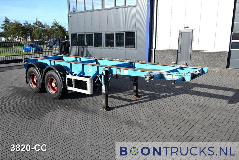 KOHLER CS 20/2 CHASSIS | 20ft * STEEL SUSPENSION * SAF DRUM - Container transporter/ Swap body semi-trailer: picture 3 KOHLER CS 20/2 CHASSIS | 20ft * STEEL SUSPENSION * SAF DRUM - Container transporter/ Swap body semi-trailer: picture 3