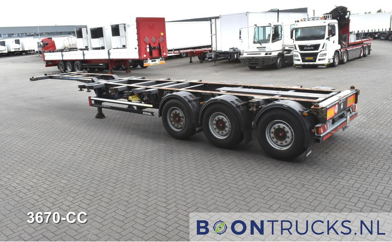 Kögel PORT 40 SIMPLEX 20 | 2x20-30-40ft HC * LIFT AXLE * SAF / DISC * EXTENDABLE REAR * MOT 02-2026 - Container transporter/ Swap body semi-trailer: picture 3 Kögel PORT 40 SIMPLEX 20 | 2x20-30-40ft HC * LIFT AXLE * SAF / DISC * EXTENDABLE REAR * MOT 02-2026 - Container transporter/ Swap body semi-trailer: picture 3