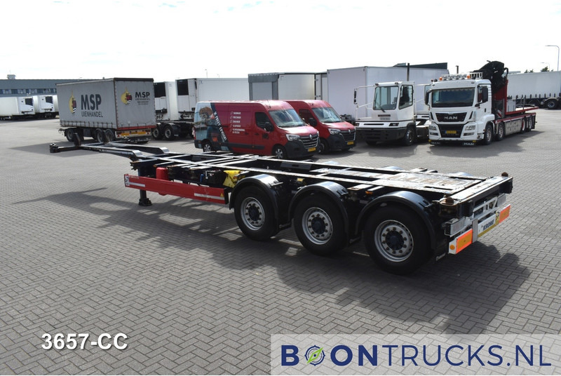 Krone SD BOX LINER | 2x20-40-45ft HC * LIFT AXLE * BPW/DISC * EXTENDABLE REAR * 10x AVAILABLE - Container transporter/ Swap body semi-trailer: picture 3 Krone SD BOX LINER | 2x20-40-45ft HC * LIFT AXLE * BPW/DISC * EXTENDABLE REAR * 10x AVAILABLE - Container transporter/ Swap body semi-trailer: picture 3