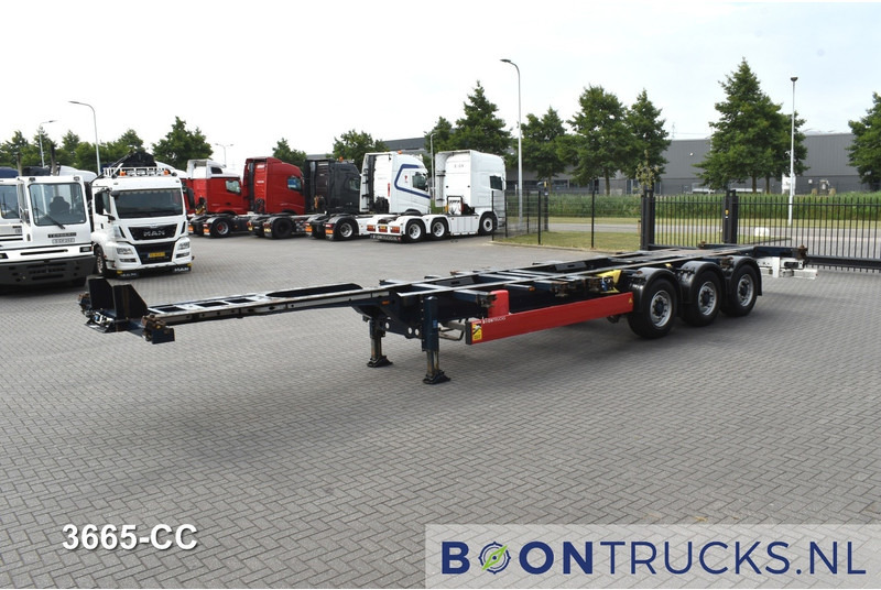 Krone SD BOX LINER | 2x20-40-45ft HC * LIFT AXLE * BPW/DISC * EXTENDABLE REAR * 10x AVAILABLE - Container transporter/ Swap body semi-trailer: picture 5 Krone SD BOX LINER | 2x20-40-45ft HC * LIFT AXLE * BPW/DISC * EXTENDABLE REAR * 10x AVAILABLE - Container transporter/ Swap body semi-trailer: picture 5
