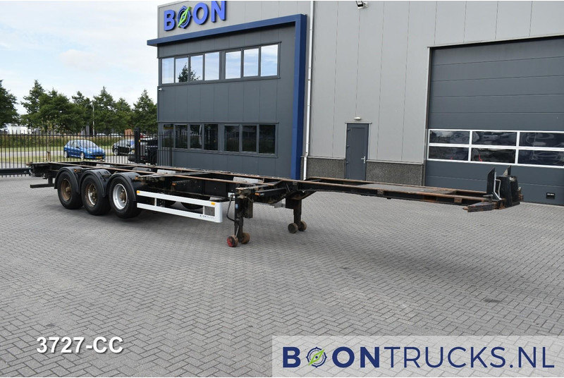 Pacton T3-007 | 2x20-40-45ft HC * FIXED CHASSIS * LIFT AXLE * NL TRAILER - Container transporter/ Swap body semi-trailer: picture 3 Pacton T3-007 | 2x20-40-45ft HC * FIXED CHASSIS * LIFT AXLE * NL TRAILER - Container transporter/ Swap body semi-trailer: picture 3
