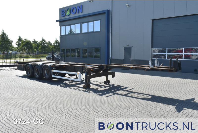 Pacton T3-007 | 2x20-40-45ft HC * LIFT AXLE * BPW * NL TRAILER - Container transporter/ Swap body semi-trailer: picture 4 Pacton T3-007 | 2x20-40-45ft HC * LIFT AXLE * BPW * NL TRAILER - Container transporter/ Swap body semi-trailer: picture 4