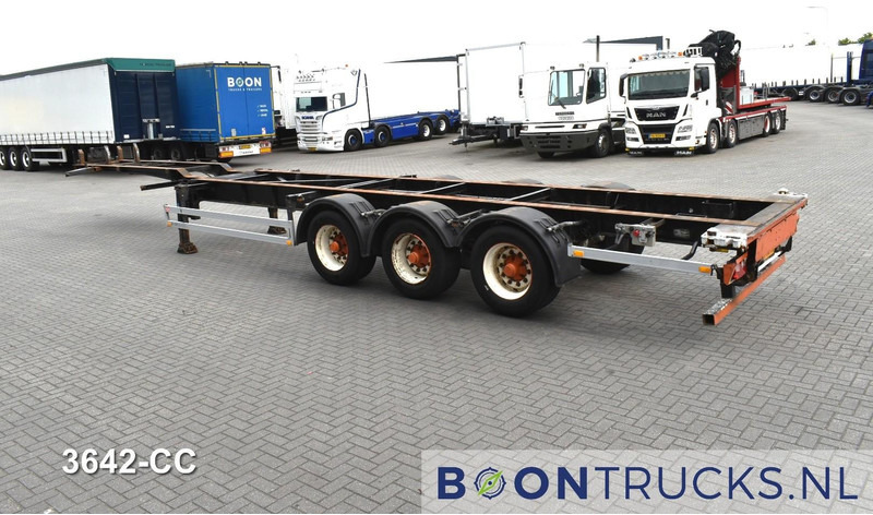 Pacton T3-007 FIXED CHASSIS | 40-45ft HC * 4500 Kg * BPW/DRUM * NL TRAILER - Container transporter/ Swap body semi-trailer: picture 2 Pacton T3-007 FIXED CHASSIS | 40-45ft HC * 4500 Kg * BPW/DRUM * NL TRAILER - Container transporter/ Swap body semi-trailer: picture 2