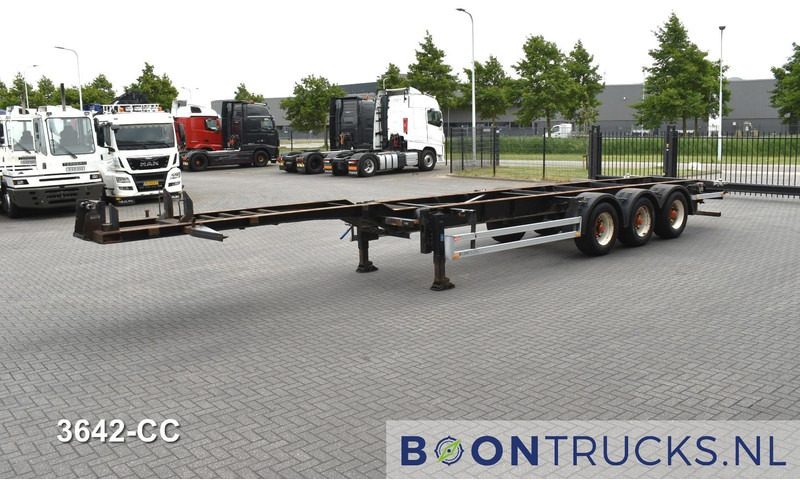 Pacton T3-007 FIXED CHASSIS | 40-45ft HC * 4500 Kg * BPW/DRUM * NL TRAILER - Container transporter/ Swap body semi-trailer: picture 4 Pacton T3-007 FIXED CHASSIS | 40-45ft HC * 4500 Kg * BPW/DRUM * NL TRAILER - Container transporter/ Swap body semi-trailer: picture 4