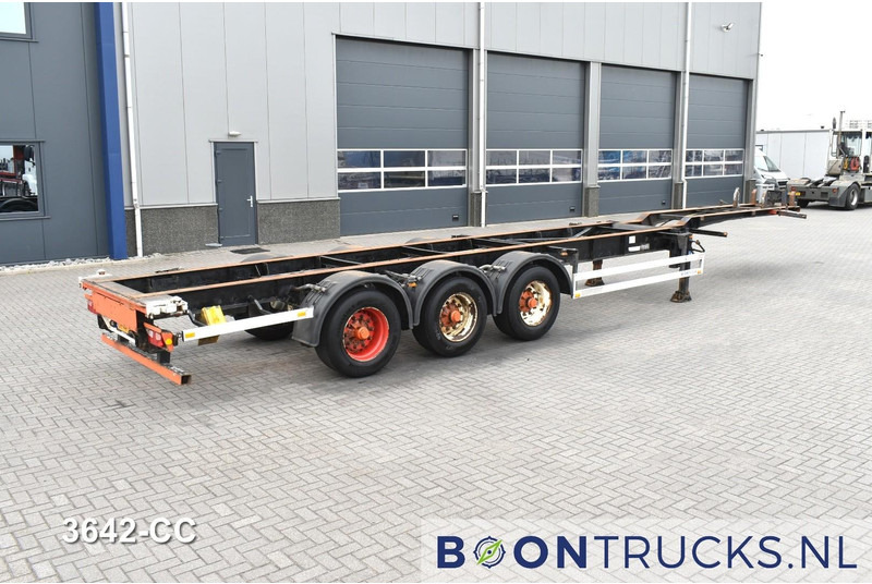 Pacton T3-007 FIXED CHASSIS | 40-45ft HC * 4500 Kg * BPW/DRUM * NL TRAILER - Container transporter/ Swap body semi-trailer: picture 1 Pacton T3-007 FIXED CHASSIS | 40-45ft HC * 4500 Kg * BPW/DRUM * NL TRAILER - Container transporter/ Swap body semi-trailer: picture 1