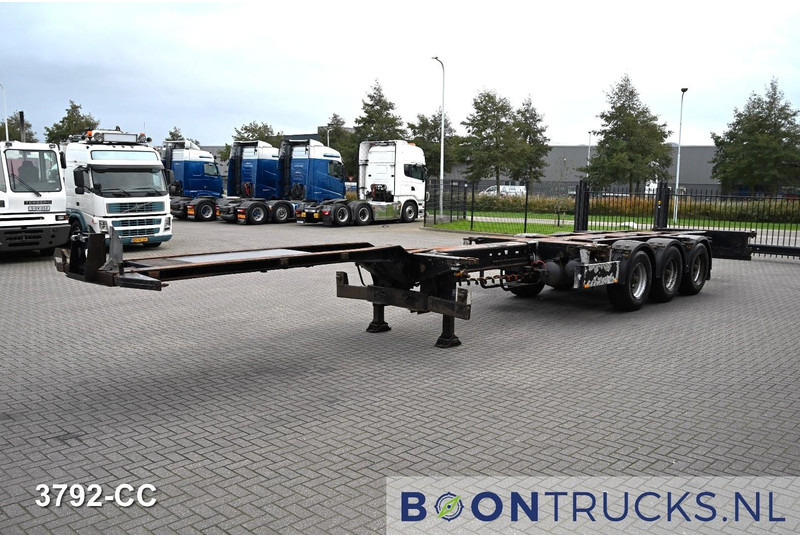 Pacton T3-010 2x20-30-40-45ft HC * 2x EXTENDABLE * 1x LIFT AXLE * NL TRAILER - Container transporter/ Swap body semi-trailer: picture 5 Pacton T3-010 2x20-30-40-45ft HC * 2x EXTENDABLE * 1x LIFT AXLE * NL TRAILER - Container transporter/ Swap body semi-trailer: picture 5