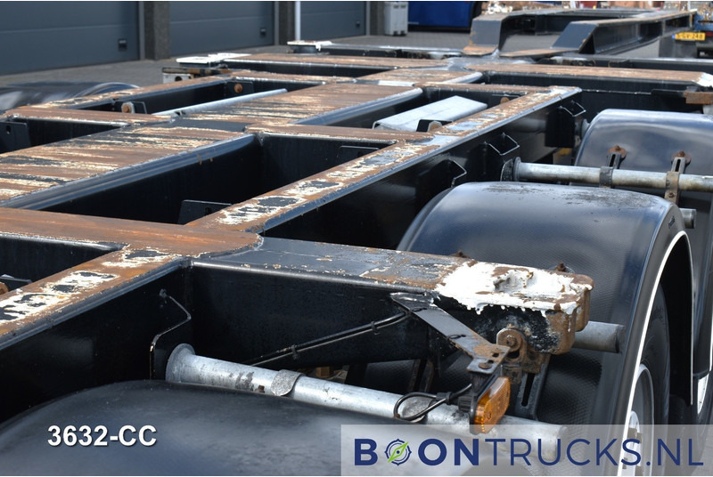 Container transporter/ Swap body semi-trailer Pacton T3-010 | 2x20-30-40-45ft HC * LIFT AXLE * SAF/DISC * NL TRAILER * APK 10-2025: picture 14