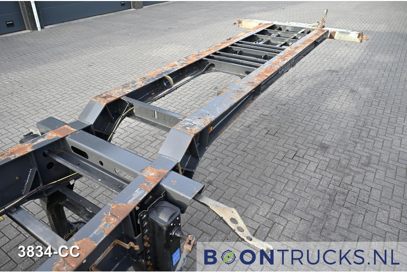 Closed box semi-trailer Schmitz Cargobull SCF 24 FIXXED CHASSIS | 40ft HC * 4350 kg * APK 12-2026 * NL TRAILER: picture 12