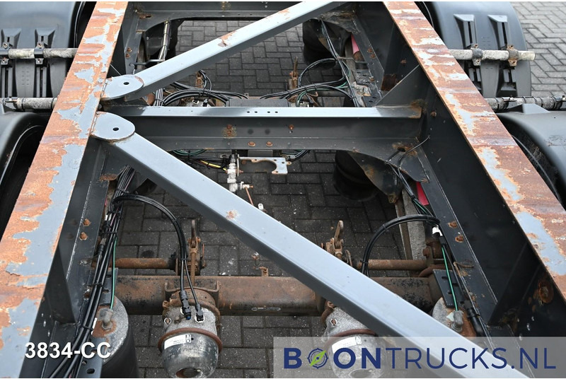 Closed box semi-trailer Schmitz Cargobull SCF 24 FIXXED CHASSIS | 40ft HC * 4350 kg * APK 12-2026 * NL TRAILER: picture 15