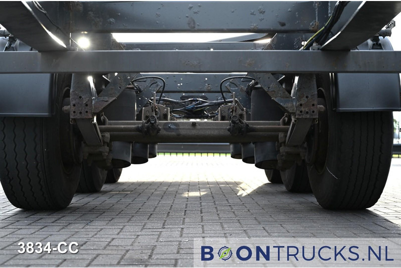 Closed box semi-trailer Schmitz Cargobull SCF 24 FIXXED CHASSIS | 40ft HC * 4350 kg * APK 12-2026 * NL TRAILER: picture 17