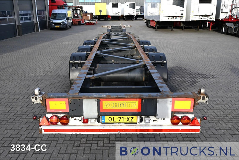 Closed box semi-trailer Schmitz Cargobull SCF 24 FIXXED CHASSIS | 40ft HC * 4350 kg * APK 12-2026 * NL TRAILER: picture 9
