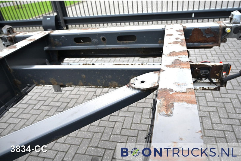 Closed box semi-trailer Schmitz Cargobull SCF 24 FIXXED CHASSIS | 40ft HC * 4350 kg * APK 12-2026 * NL TRAILER: picture 20