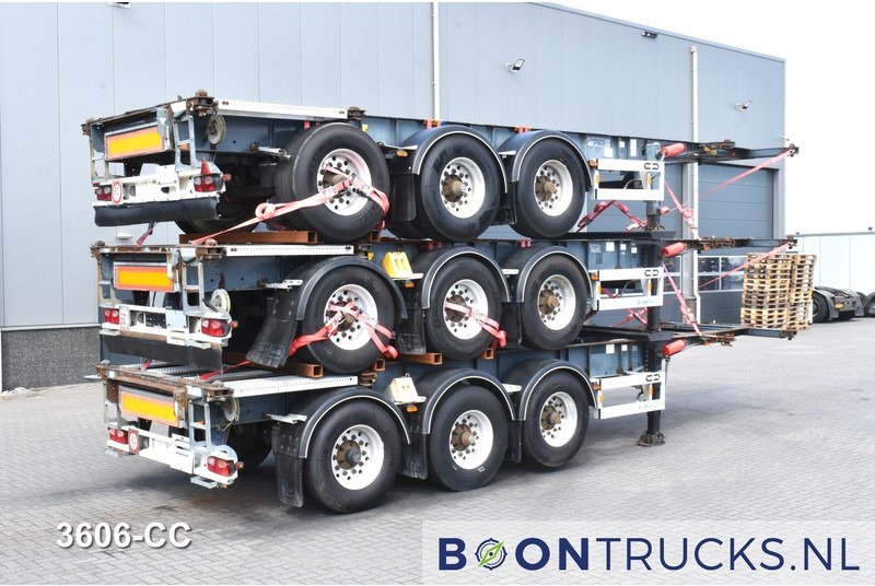 Van Hool 3B0071 € 12750 STACK PRICE | 20-30ft * ADR: FL, AT, OX * 3840 KG * LIFT AXLE - Container transporter/ Swap body semi-trailer: picture 1 Van Hool 3B0071 € 12750 STACK PRICE | 20-30ft * ADR: FL, AT, OX * 3840 KG * LIFT AXLE - Container transporter/ Swap body semi-trailer: picture 1