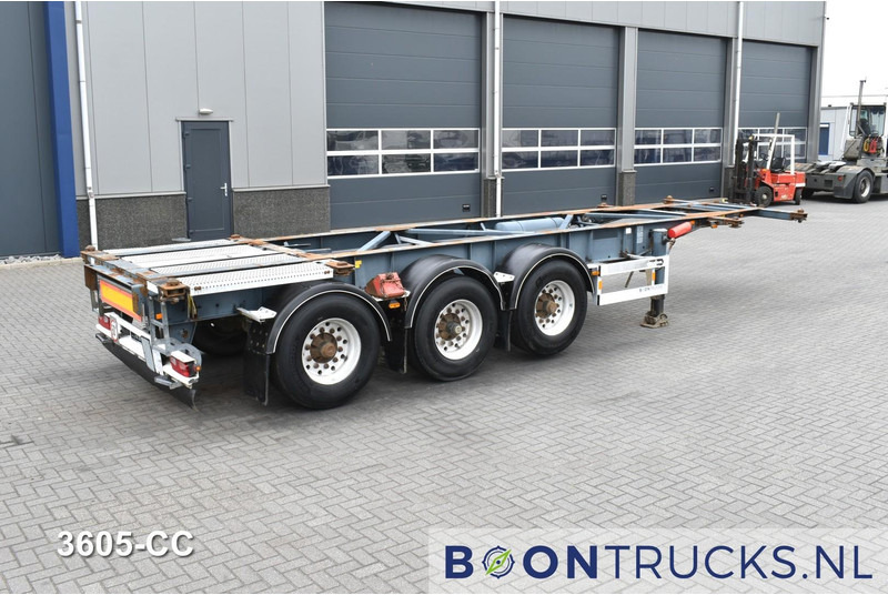 Van Hool 3B0071 TANK CHASSIS | 20-30ft * ADR: FL, AT, OX * 3840 KG * LIFT AXLE - Container transporter/ Swap body semi-trailer: picture 1 Van Hool 3B0071 TANK CHASSIS | 20-30ft * ADR: FL, AT, OX * 3840 KG * LIFT AXLE - Container transporter/ Swap body semi-trailer: picture 1