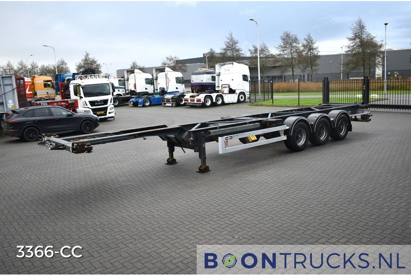Van Hool 3B2015 FIXED CHASSIS | 2x20-40ft HC * 4600 Kg * NL TRAILER - Container transporter/ Swap body semi-trailer: picture 4 Van Hool 3B2015 FIXED CHASSIS | 2x20-40ft HC * 4600 Kg * NL TRAILER - Container transporter/ Swap body semi-trailer: picture 4