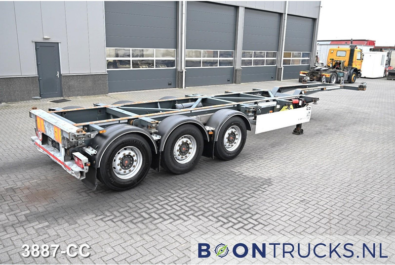 Van Hool A3C002 | 2x20-30-40-45ft HC * LIFT AXLE * DISC BRAKE * EXTENDABLE REAR - Container transporter/ Swap body semi-trailer: picture 1 Van Hool A3C002 | 2x20-30-40-45ft HC * LIFT AXLE * DISC BRAKE * EXTENDABLE REAR - Container transporter/ Swap body semi-trailer: picture 1