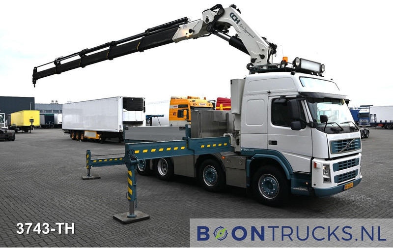 Volvo FM 480 8x2 R + HMF THOR 8520 K5 | 85 T/M CRANE * WINCH * MANUAL * NL TRUCK * TOP! - Crane truck: picture 3 Volvo FM 480 8x2 R + HMF THOR 8520 K5 | 85 T/M CRANE * WINCH * MANUAL * NL TRUCK * TOP! - Crane truck: picture 3