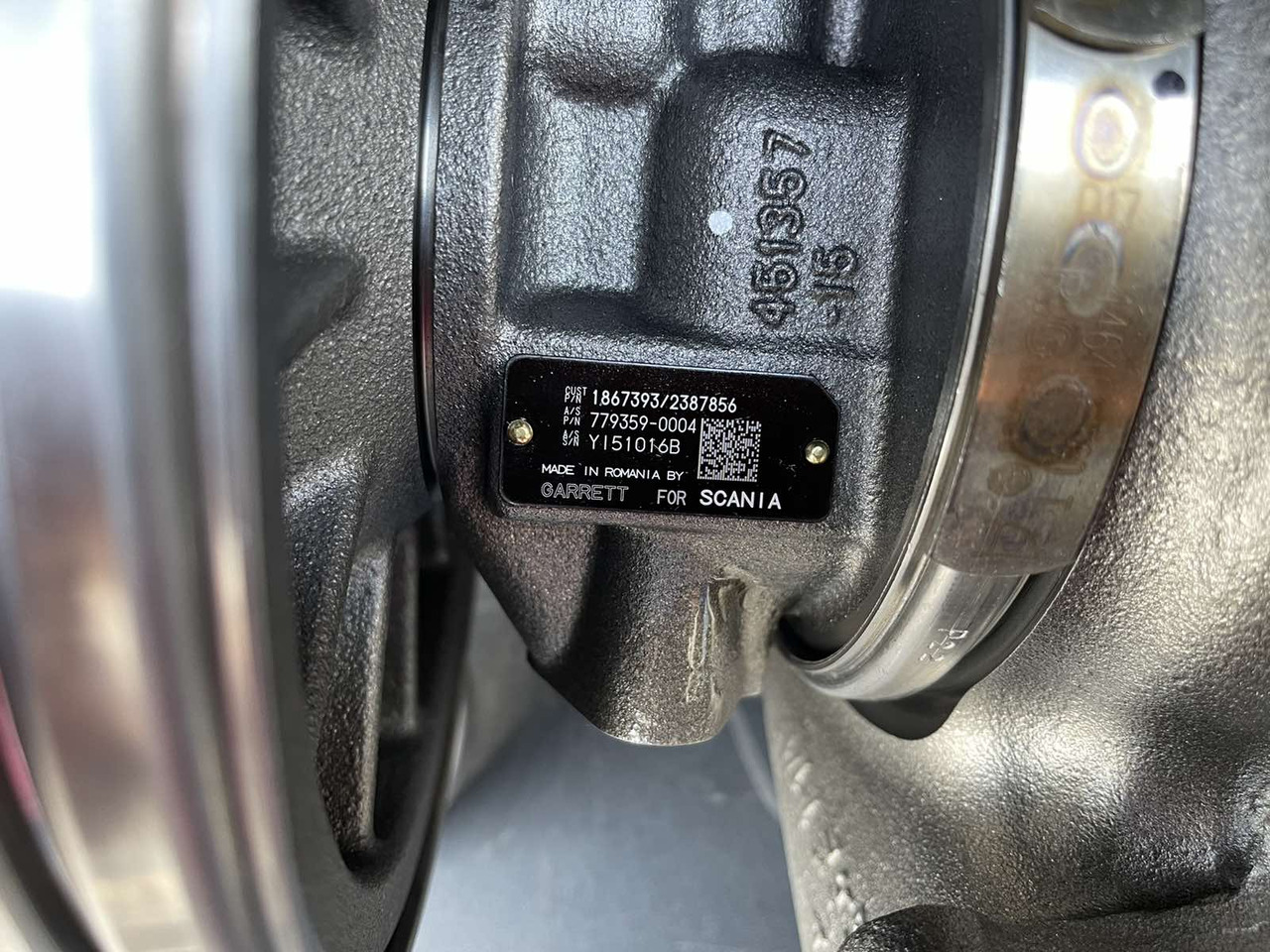 SCANIA TURBOCHARGER DC16 PDE 2387856, 1865358 - Turbo for Truck: picture 4 SCANIA TURBOCHARGER DC16 PDE 2387856, 1865358 - Turbo for Truck: picture 4