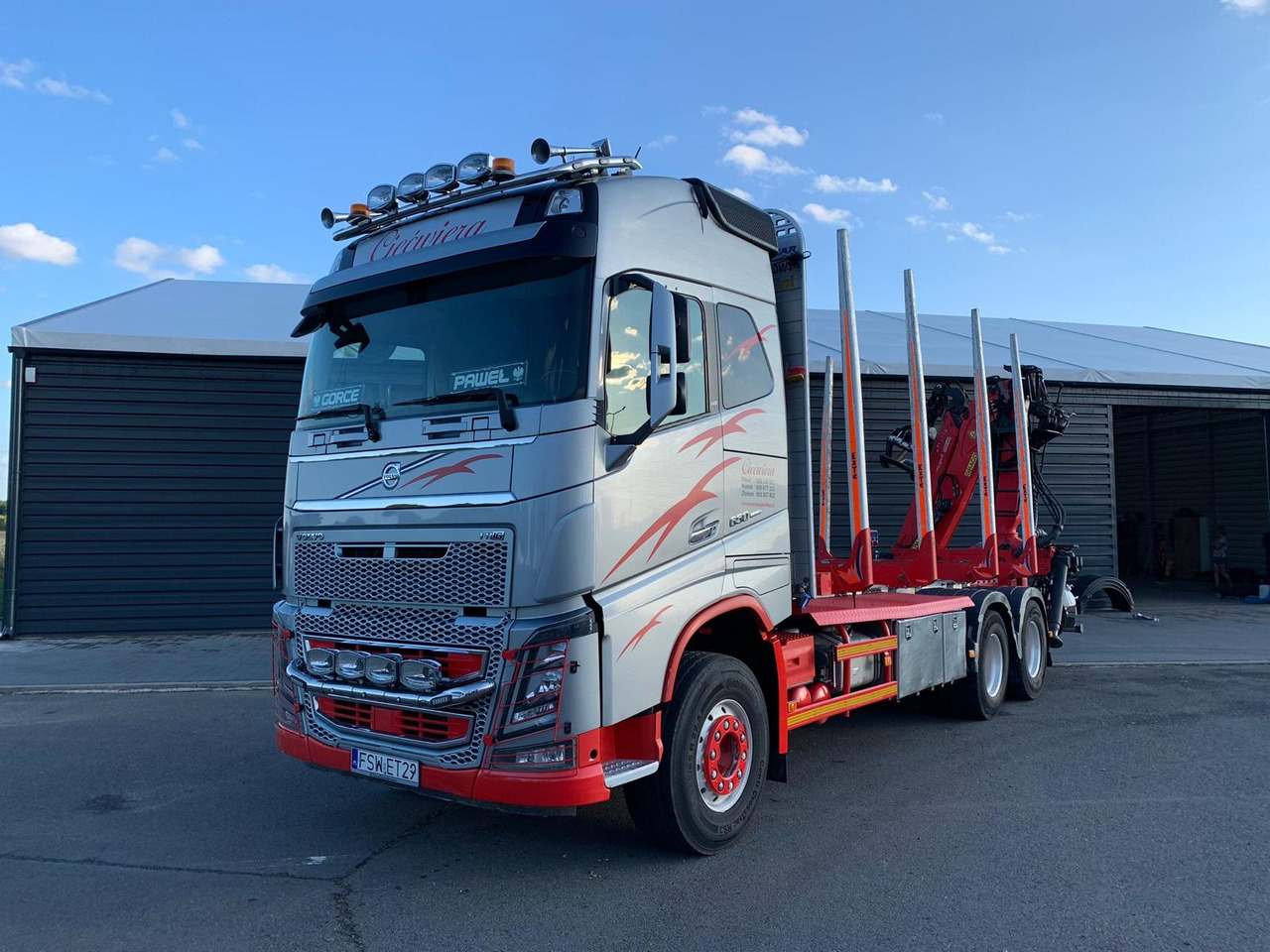 VOLVO FH16 650 - Timber truck: picture 1 VOLVO FH16 650 - Timber truck: picture 1