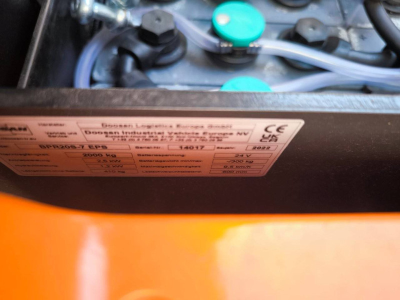 Doosan BPR208-7 EPS - Pallet truck: picture 4 Doosan BPR208-7 EPS - Pallet truck: picture 4