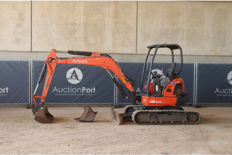 Kubota U35-3a3 - Mini excavator: picture 1 Kubota U35-3a3 - Mini excavator: picture 1