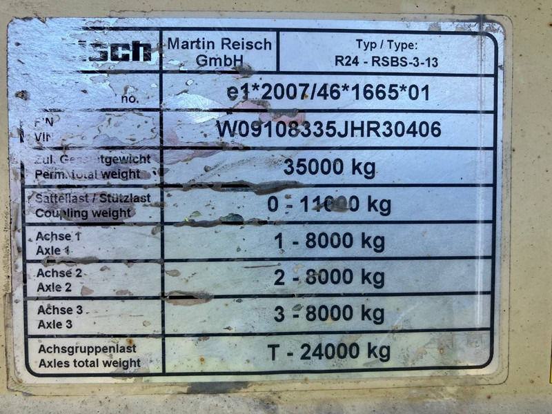 Reisch R25-RSBS-3-13 - Closed box semi-trailer: picture 4 Reisch R25-RSBS-3-13 - Closed box semi-trailer: picture 4