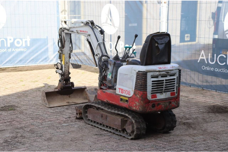 Takeuchi TB108 - Mini excavator: picture 4 Takeuchi TB108 - Mini excavator: picture 4