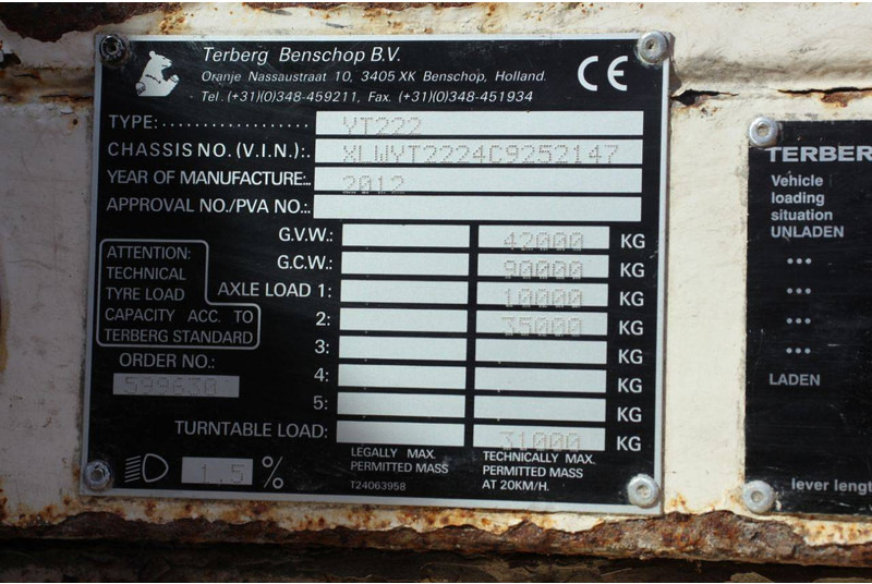 Terminal tractor Terberg YT222: picture 18