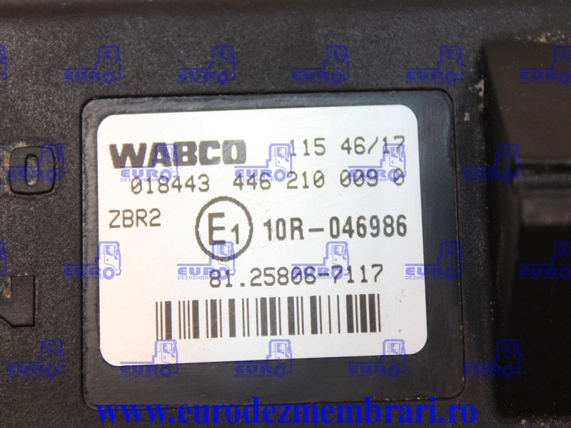 CALCULATOR ZBR2 MAN TGX 81.25806.7117 - ECU for Truck: picture 3 CALCULATOR ZBR2 MAN TGX 81.25806.7117 - ECU for Truck: picture 3