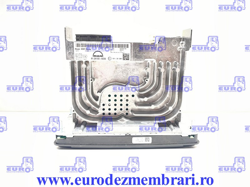 ELEMENT BORD UNITATE MULTIMEDIA MAN TGX 81.28100.6035, 81.28100.6029, 81.28100.6041 - Cab and interior for Truck: picture 2 ELEMENT BORD UNITATE MULTIMEDIA MAN TGX 81.28100.6035, 81.28100.6029, 81.28100.6041 - Cab and interior for Truck: picture 2