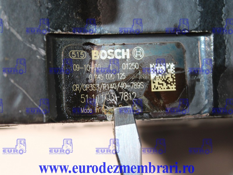 POMPA INALTA PRESIUNE MAN D20 D26 51.11103.7812, 51.11103.7792, 51.11103.7846 - Fuel pump for Truck: picture 3 POMPA INALTA PRESIUNE MAN D20 D26 51.11103.7812, 51.11103.7792, 51.11103.7846 - Fuel pump for Truck: picture 3