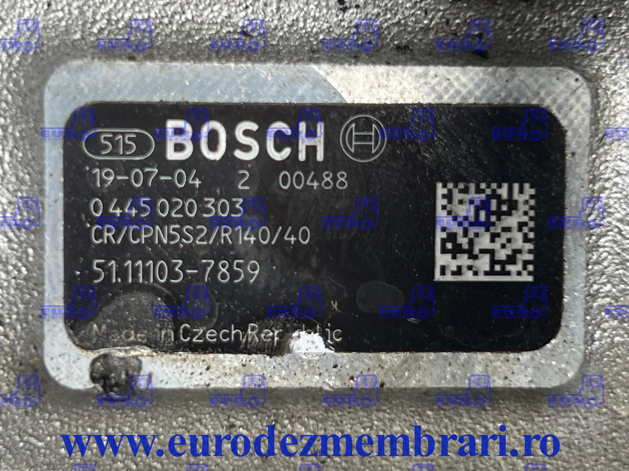 POMPA INALTA PRESIUNE + UNITATE COMANDA MAN TGX D3876 51.11103.7859, 51.38507.5073, 51.38507.3106, 51.11103.7856, 51.11103.7857 - Fuel pump for Truck: picture 4 POMPA INALTA PRESIUNE + UNITATE COMANDA MAN TGX D3876 51.11103.7859, 51.38507.5073, 51.38507.3106, 51.11103.7856, 51.11103.7857 - Fuel pump for Truck: picture 4