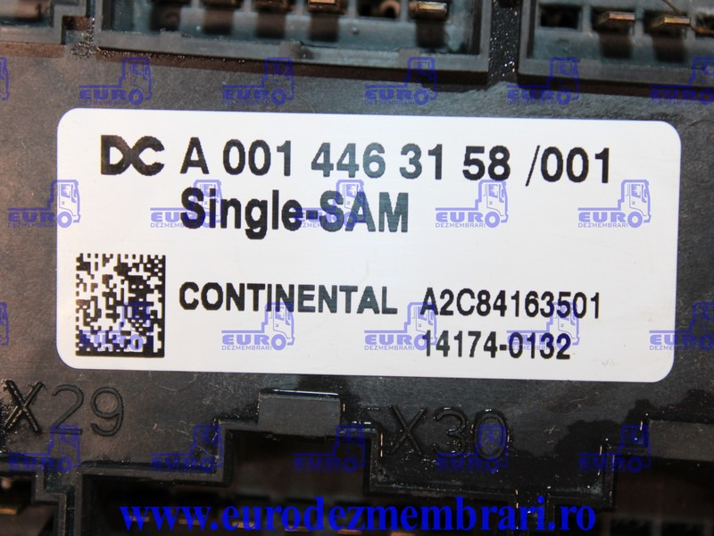 TABLOU SIGURANTE SINGLE SAM MERCEDES ACTROS MP4 A0014463158, A0014463658, A0014466158, A0014467658 - Fuse for Truck: picture 3 TABLOU SIGURANTE SINGLE SAM MERCEDES ACTROS MP4 A0014463158, A0014463658, A0014466158, A0014467658 - Fuse for Truck: picture 3