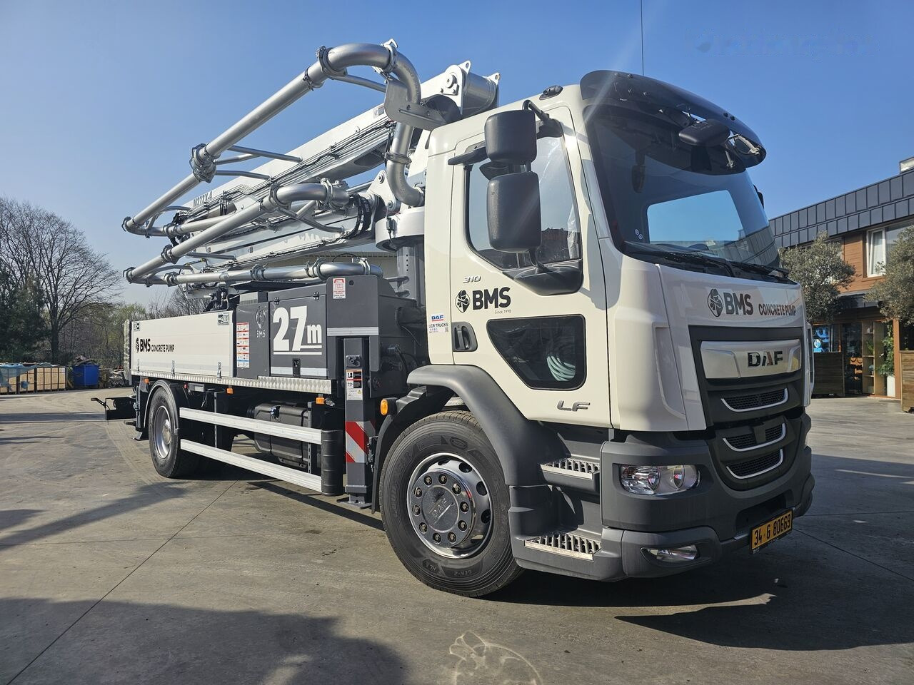 DAF LF 310 - Concrete pump truck: picture 1 DAF LF 310 - Concrete pump truck: picture 1