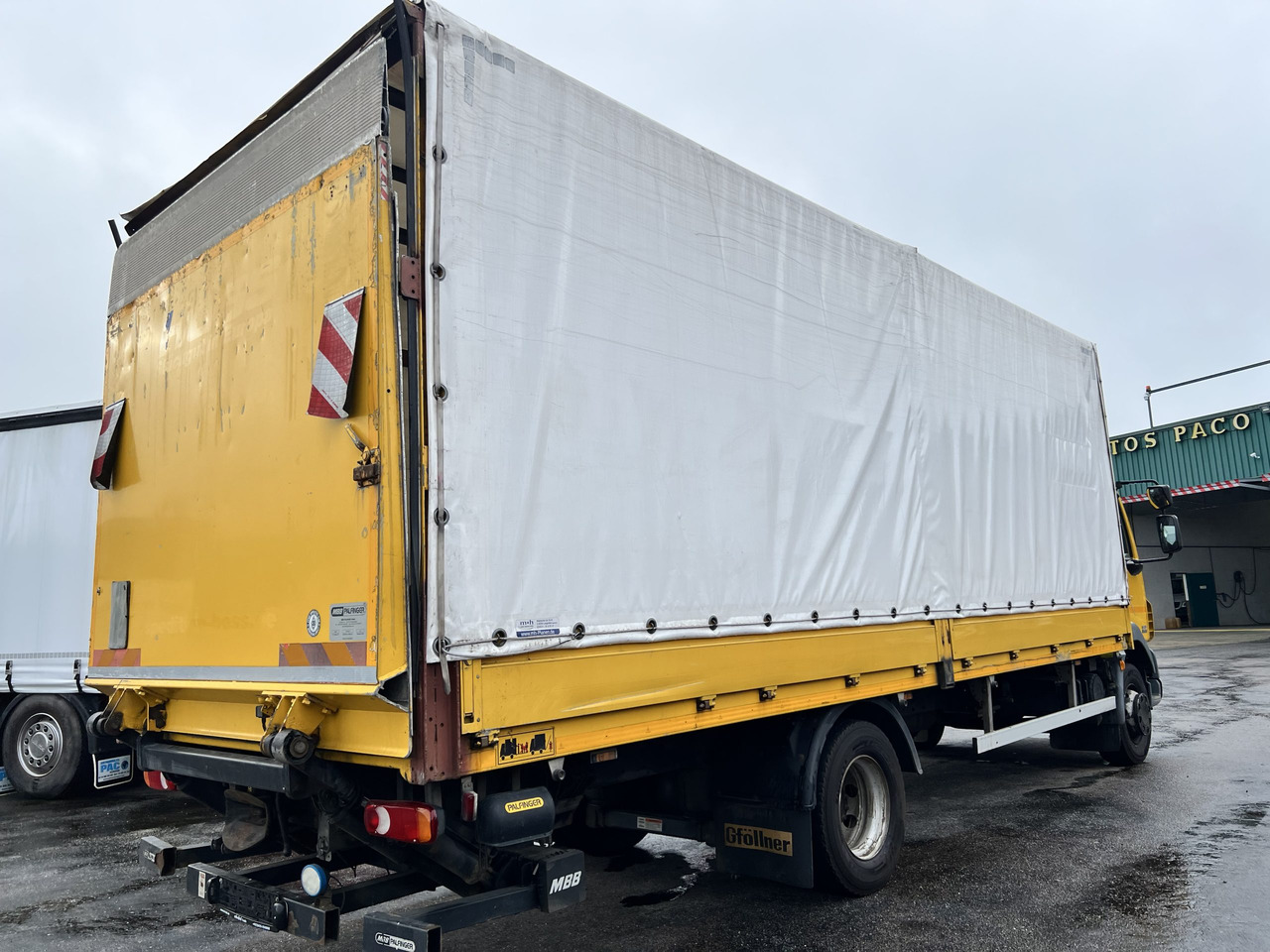 CAMION TAULINER DAF 55.250 - Curtainsider truck: picture 5 CAMION TAULINER DAF 55.250 - Curtainsider truck: picture 5