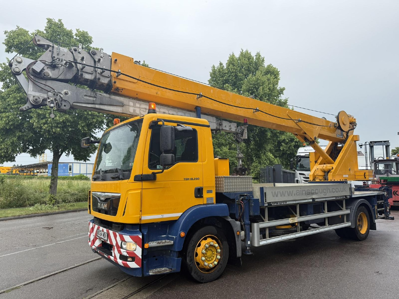 Böcker AK 44 / 4000 auf MAN TGM 18.290 | Personenkorb - Mobile crane: picture 3 Böcker AK 44 / 4000 auf MAN TGM 18.290 | Personenkorb - Mobile crane: picture 3