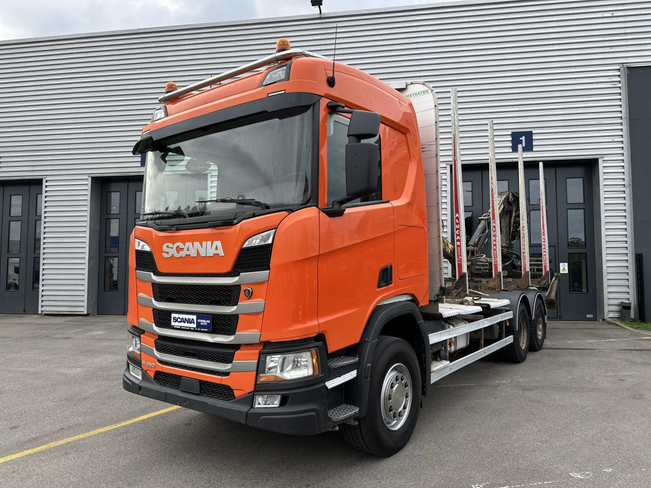 Cab chassis truck SCANIA R 450 B6x4HZ: picture 9
