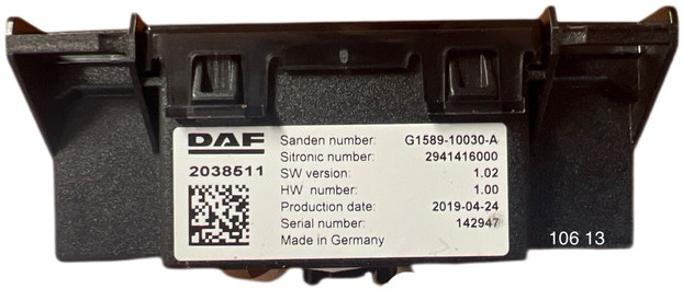 DAF 2019 - ECU: picture 3 DAF 2019 - ECU: picture 3