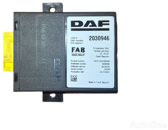 DAF - ECU: picture 2 DAF - ECU: picture 2