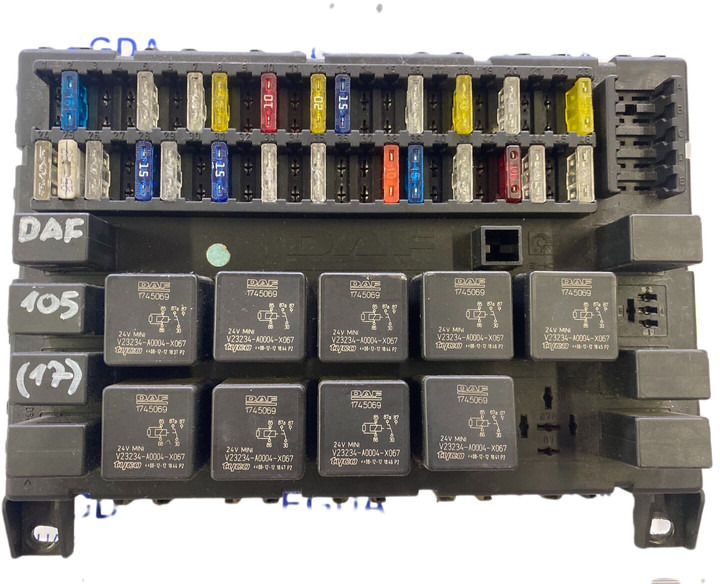 DAF  - Electrical system: picture 1 DAF  - Electrical system: picture 1