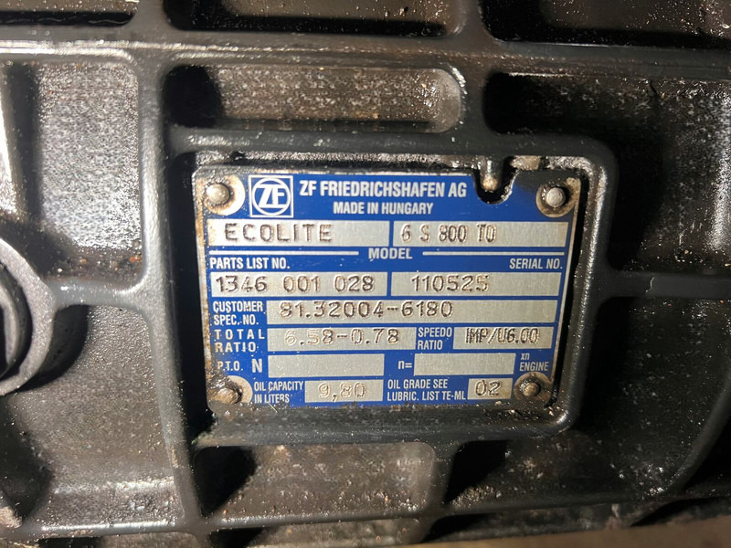 MAN Ecolite - Gearbox: picture 4 MAN Ecolite - Gearbox: picture 4