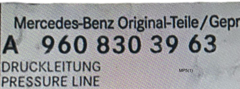 Mercedes-Benz MP5 - A/C part: picture 2 Mercedes-Benz MP5 - A/C part: picture 2