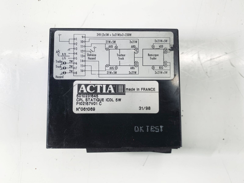 Renault PREMIUM - ECU: picture 1 Renault PREMIUM - ECU: picture 1