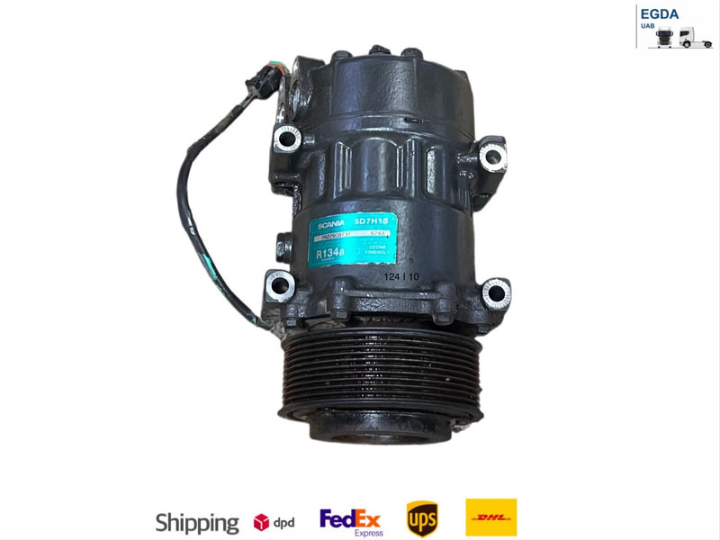 Scania SD7H15 - A/C compressor: picture 1 Scania SD7H15 - A/C compressor: picture 1